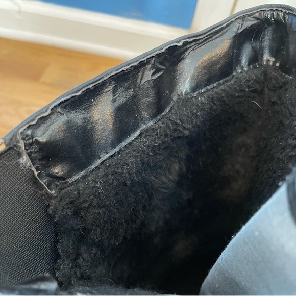 Totes Paula all weather rain boot snow boot black size 8 - Picture 11 of 13